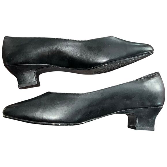 Soft Style by Hush‎ Puppies Black Low Heel - Size 8.5W - Picture 8 of 9
